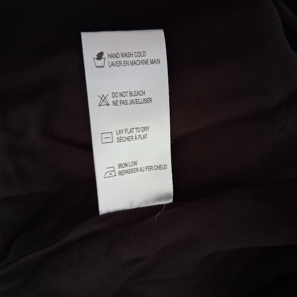 Saltwater LUXE/ Elegant Black & White Maxi Dress/ Side Zipper/ Size US L - Picture 12 of 16